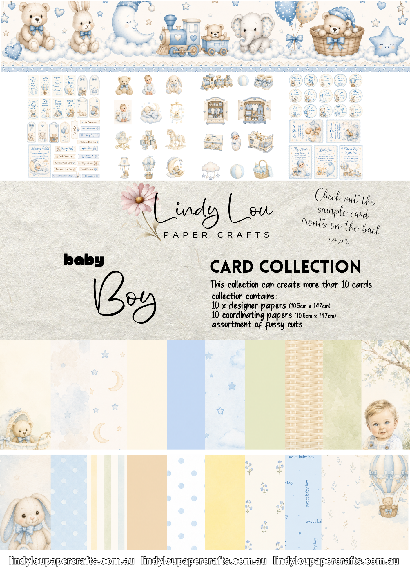 A6 Card Collection - Baby Boy