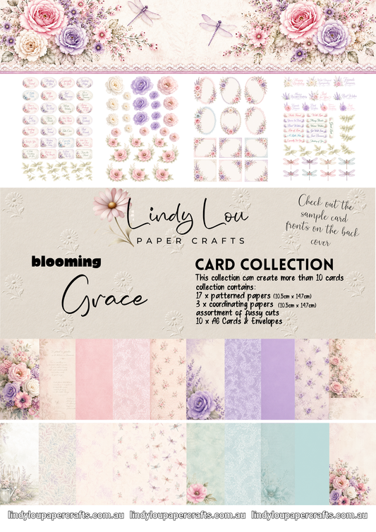 A6 Card Collection - Blooming Grace