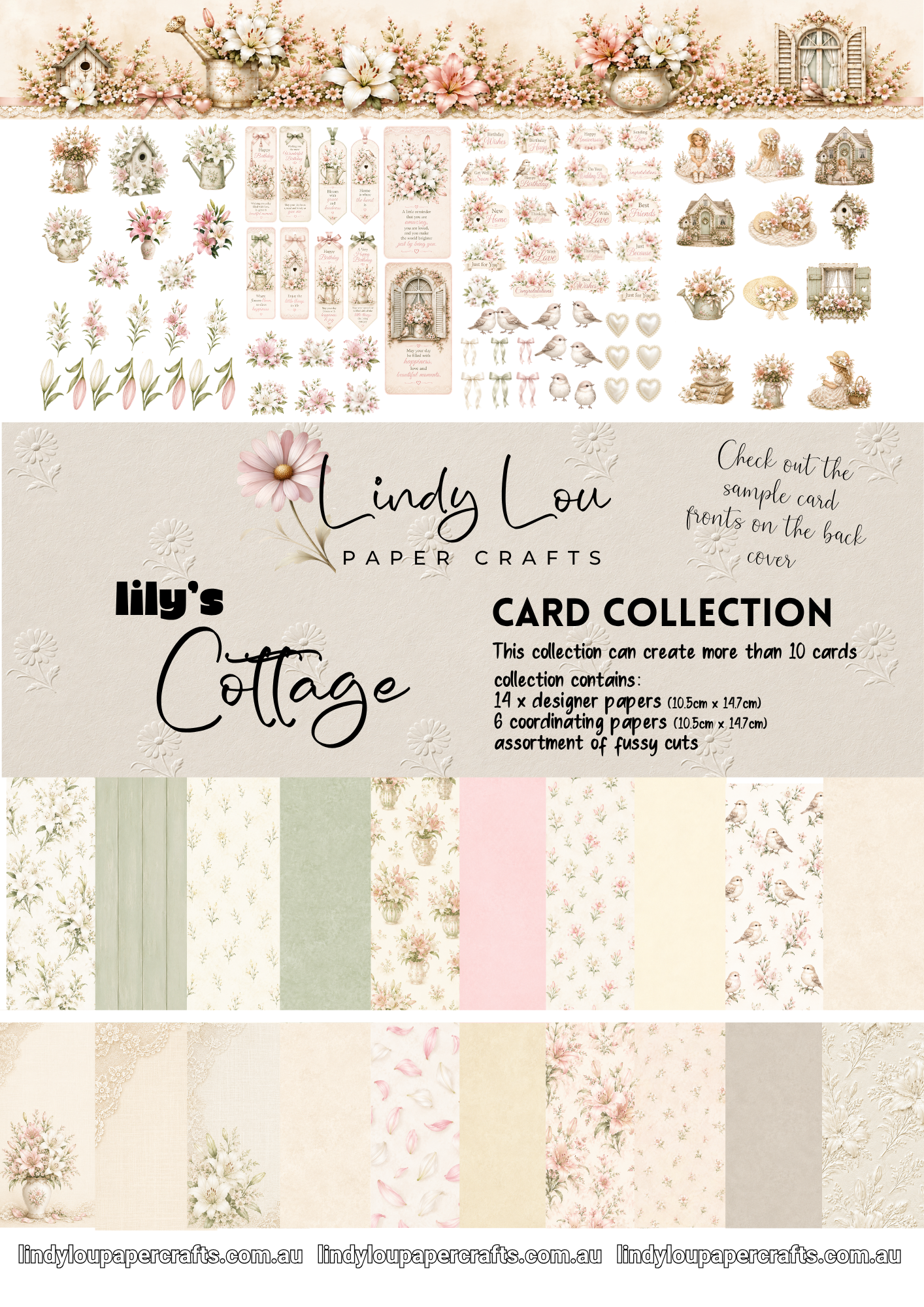 A4 Paper Collection - Lily's Cottage