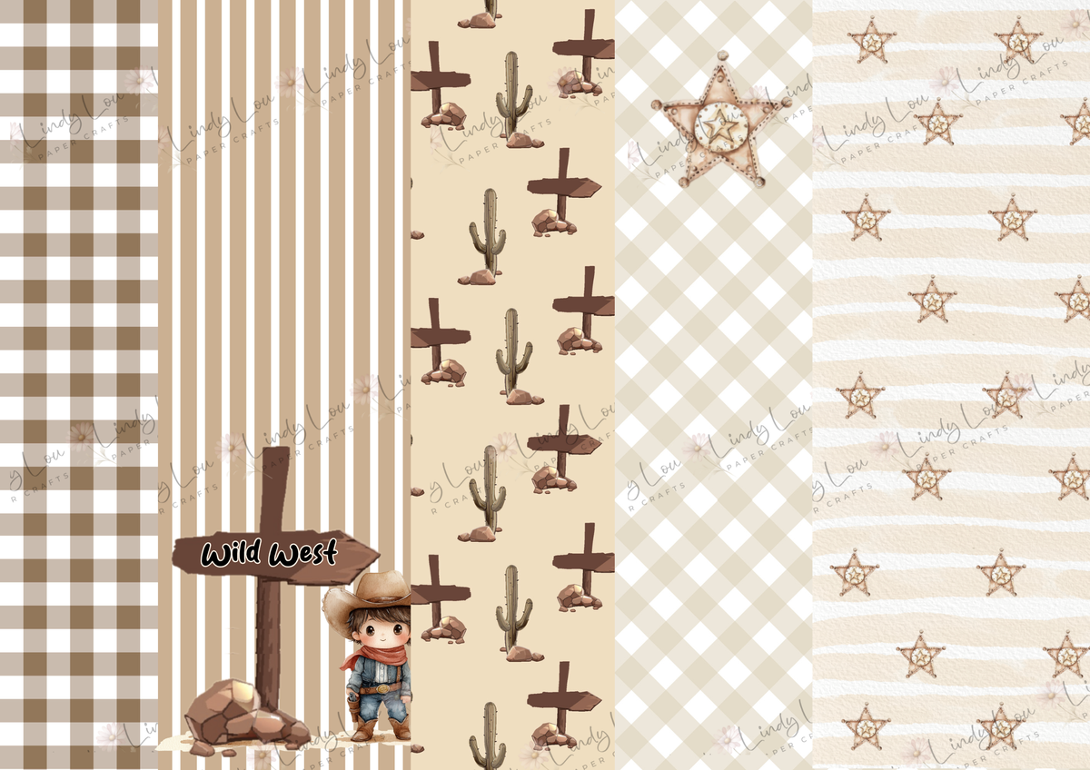 A4 Paper Collection - Giddy Up Cowboy