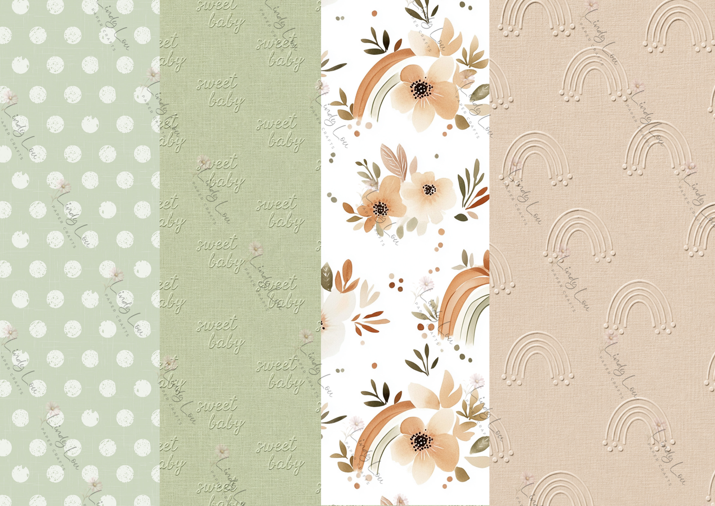 A4 Paper Collection - Boho Baby