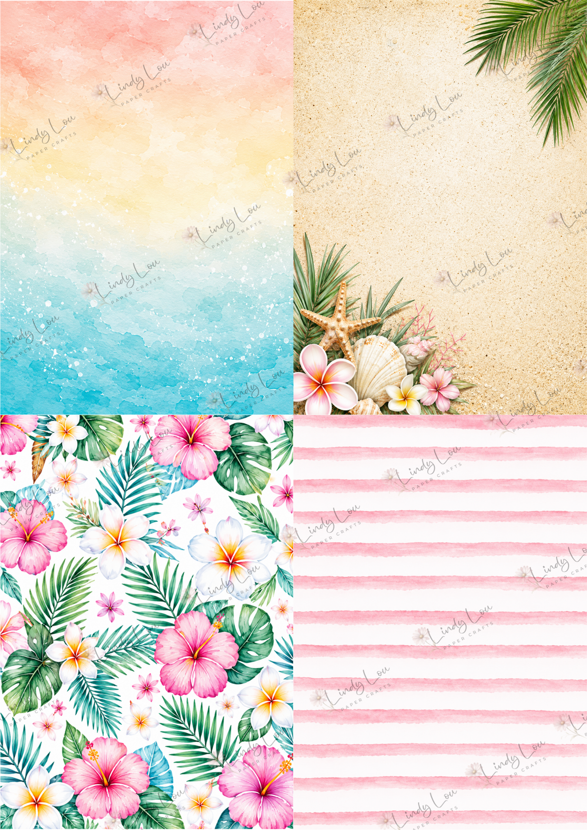 A6 Card Collection - Beach Day Buddies