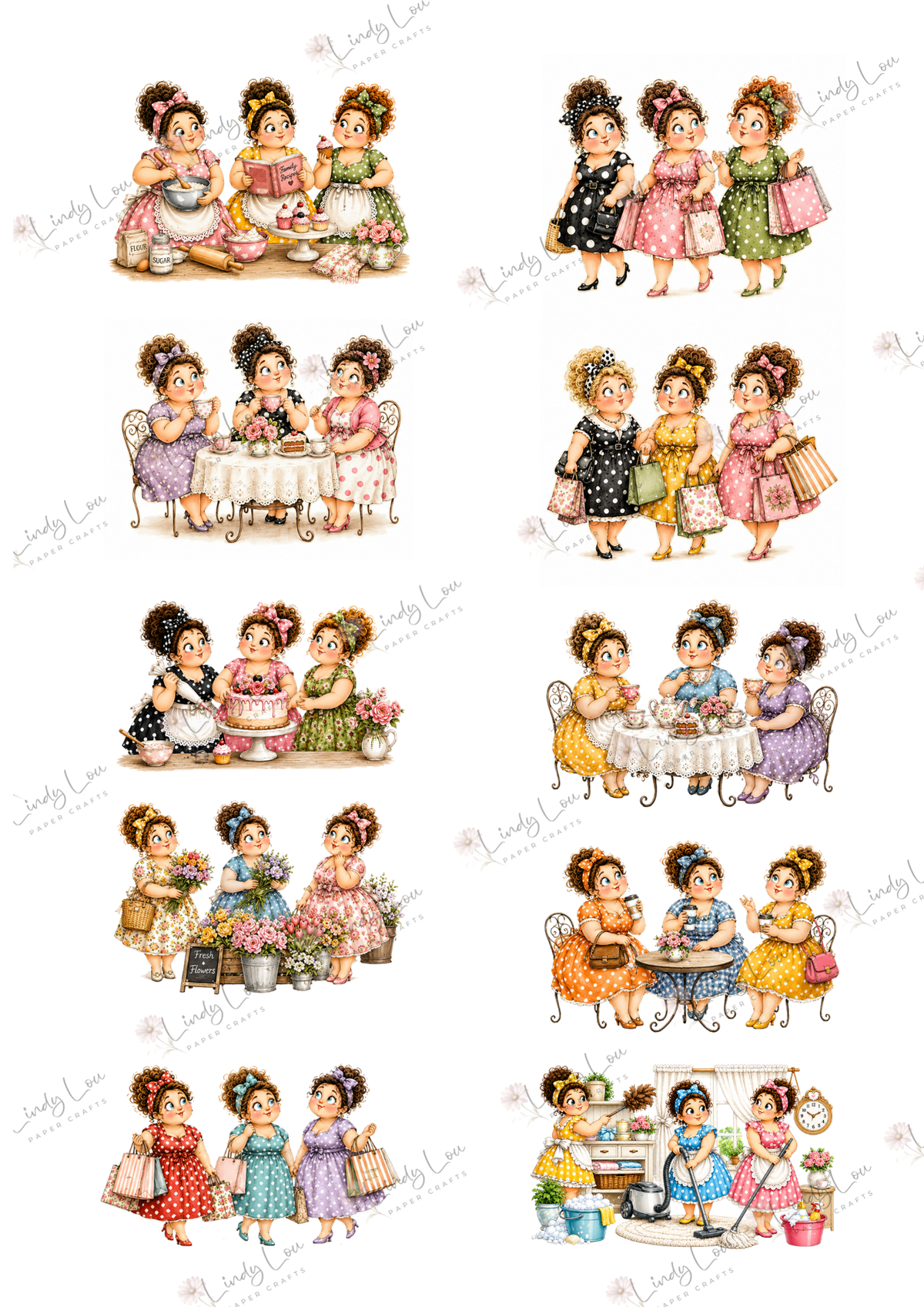 A6 Card Collection - Devine Divas