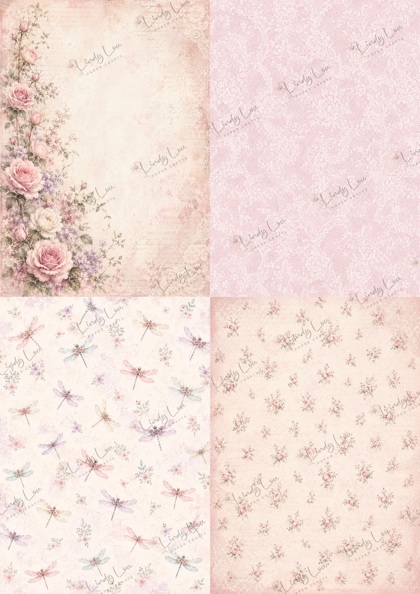 A6 Card Collection - Blooming Grace