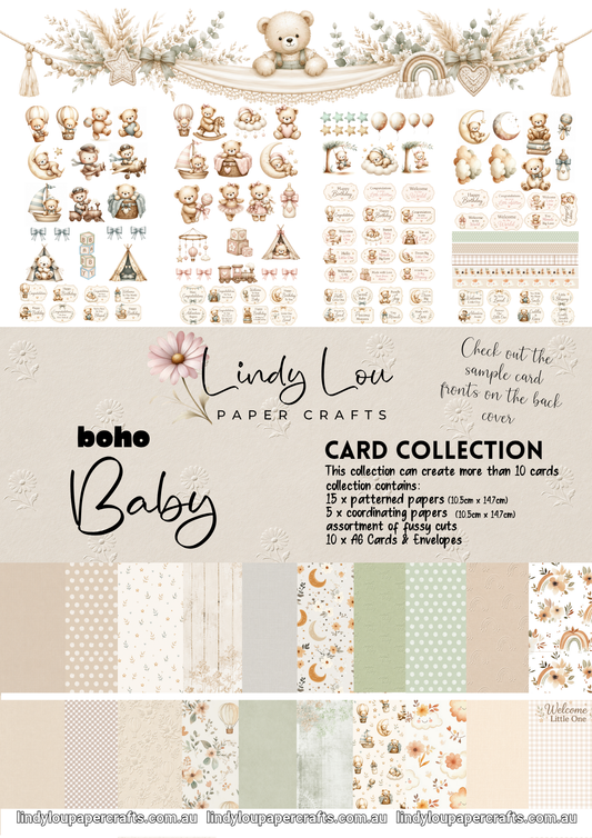 A6 Card Collection - Boho Baby