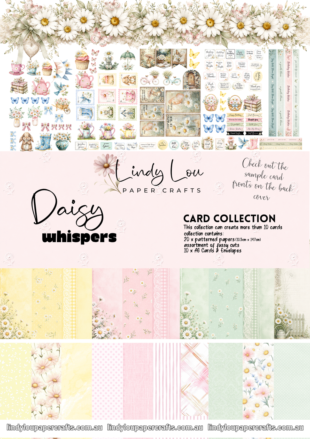 A6 Card Colllection - Daisy Whispers