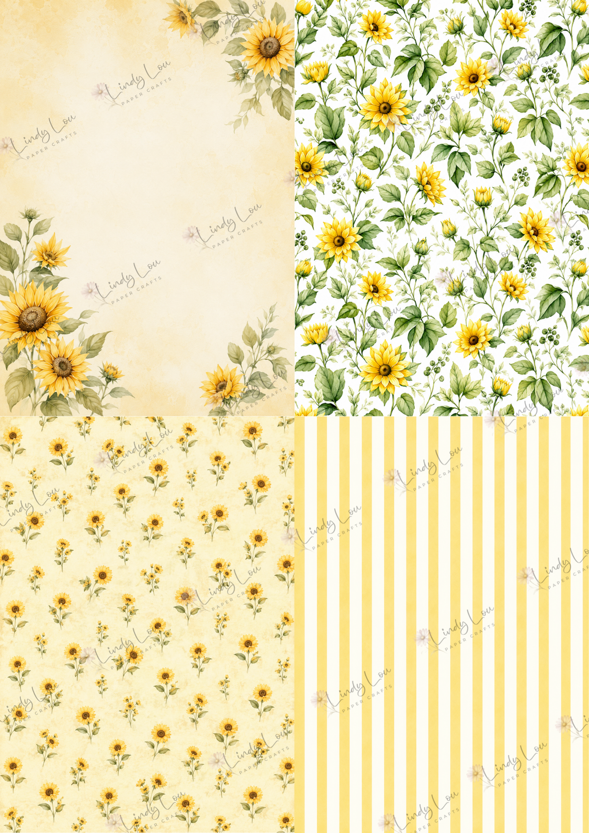 A6 Card Kit - Sunshine & Moo