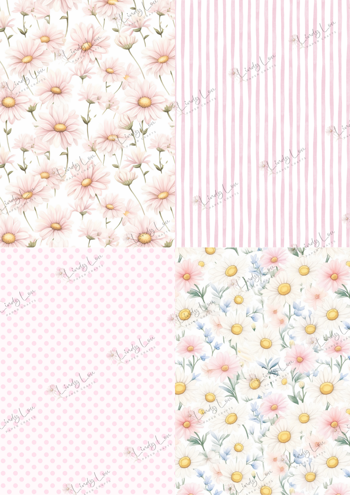 A6 Card Colllection - Daisy Whispers