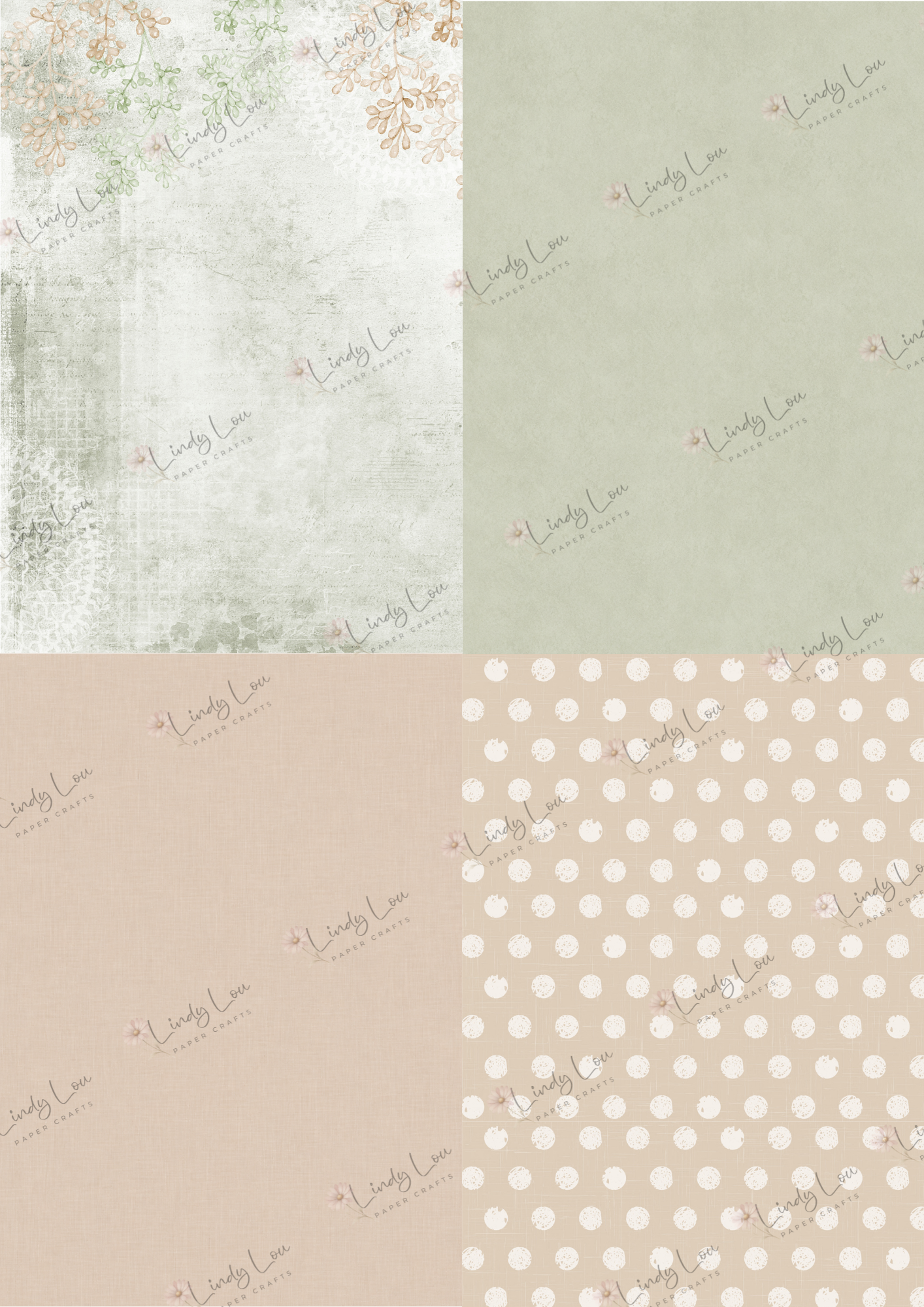A6 Card Collection - Boho Baby