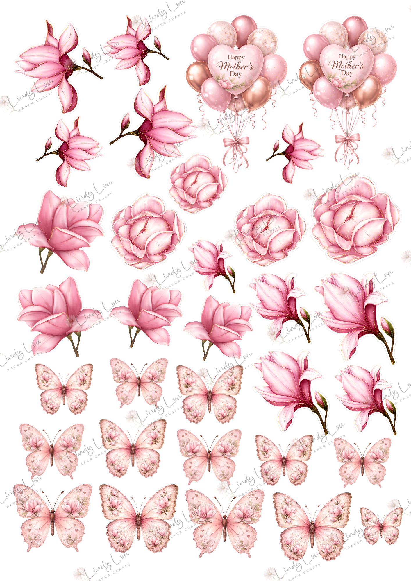 A6 Card Kit - Mother's Day