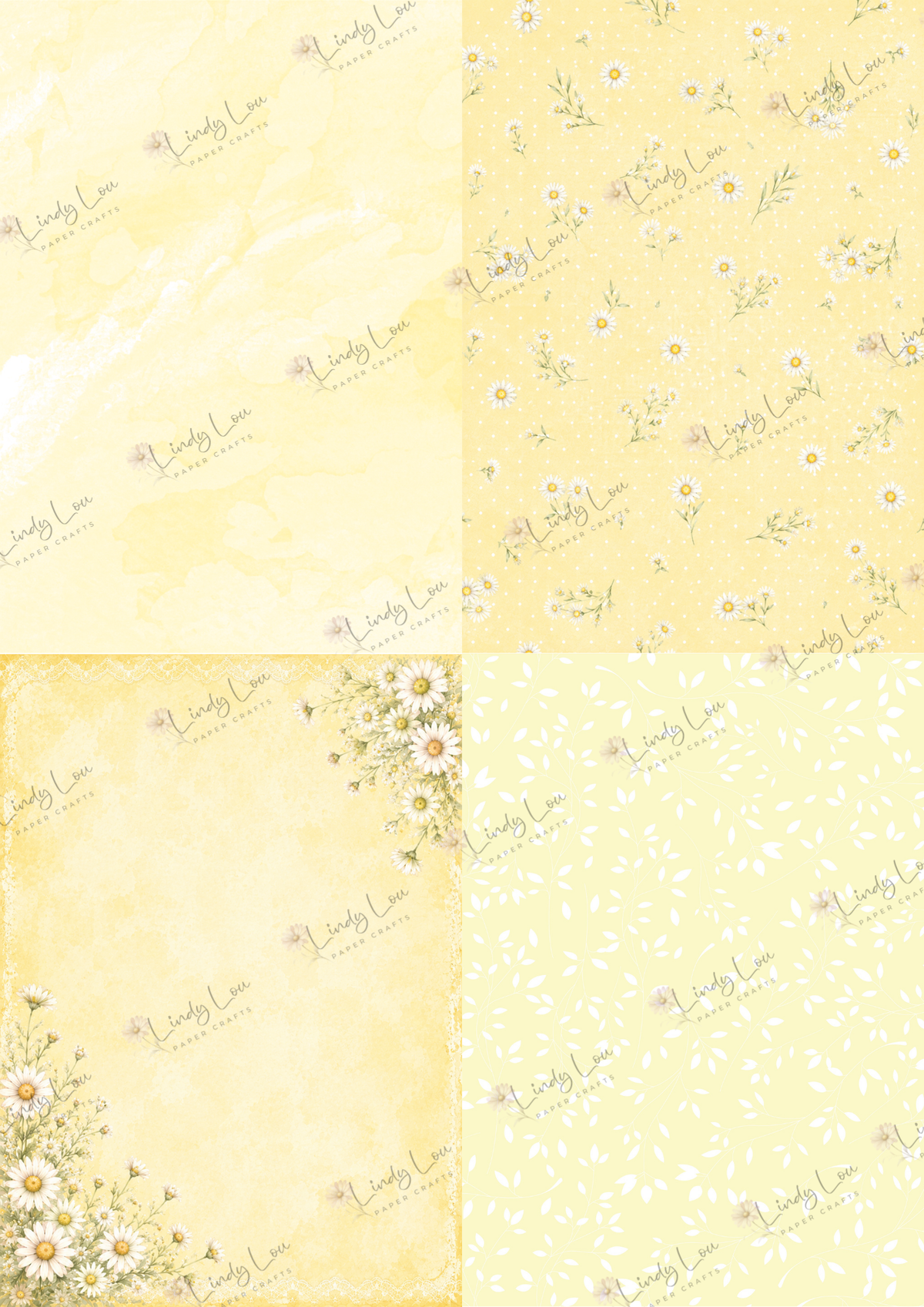 A6 Card Colllection - Daisy Whispers