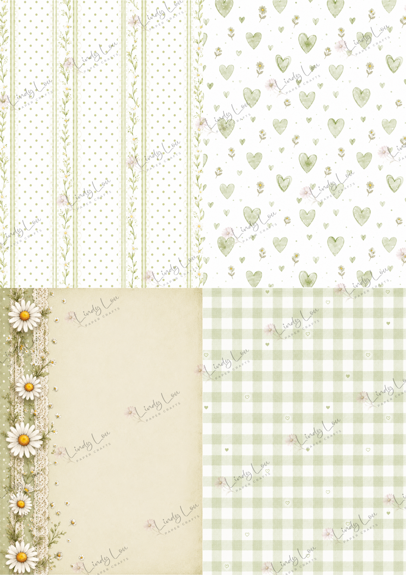 A6 Card Collection - Daisy Girls