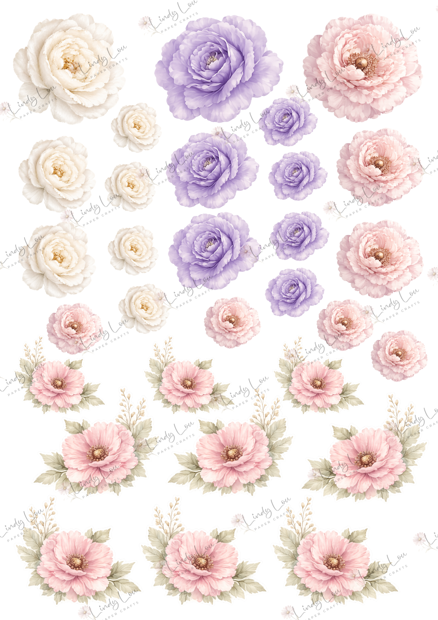 A6 Card Collection - Blooming Grace