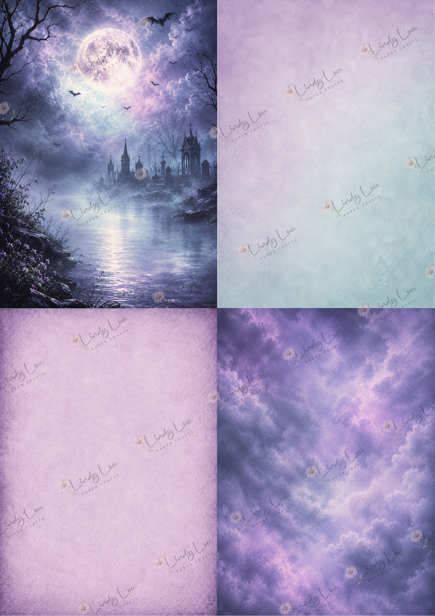 A6 Card Collection - Goth Girl Dreams