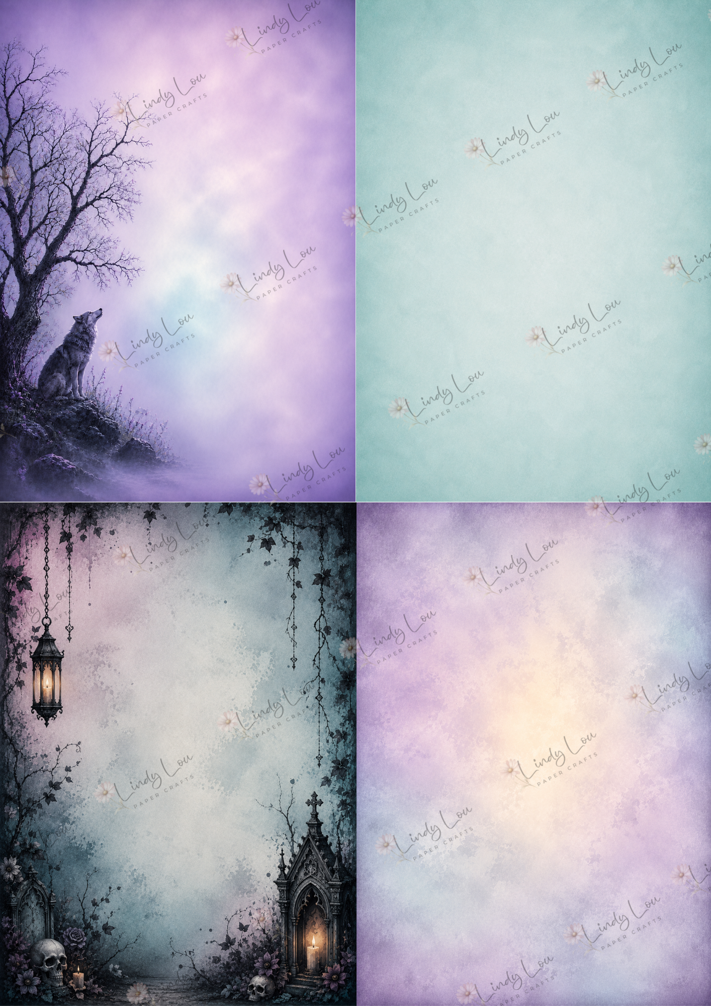 A6 Card Collection - Goth Girl Dreams