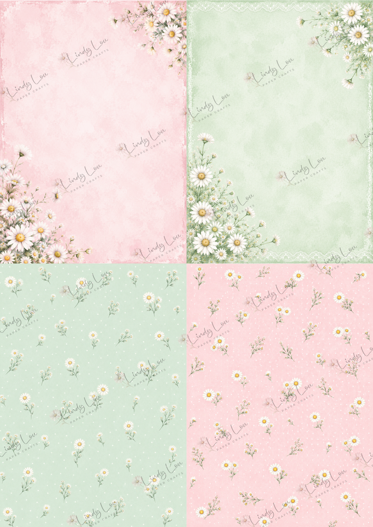 A6 Card Colllection - Daisy Whispers