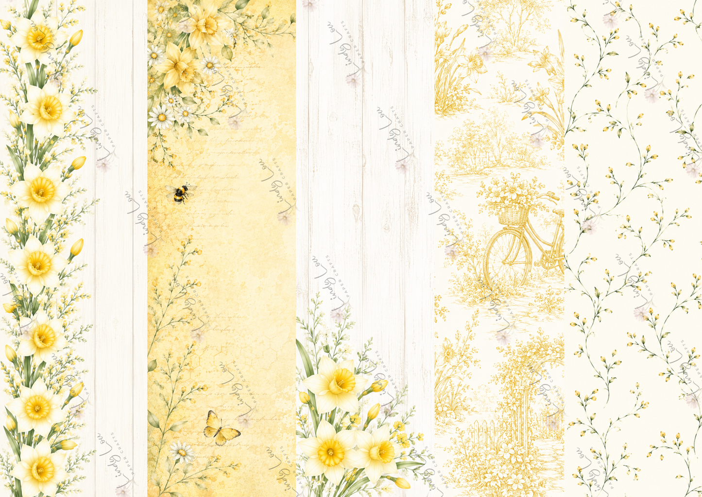 A4 Paper Collection - Mum's Daffodils