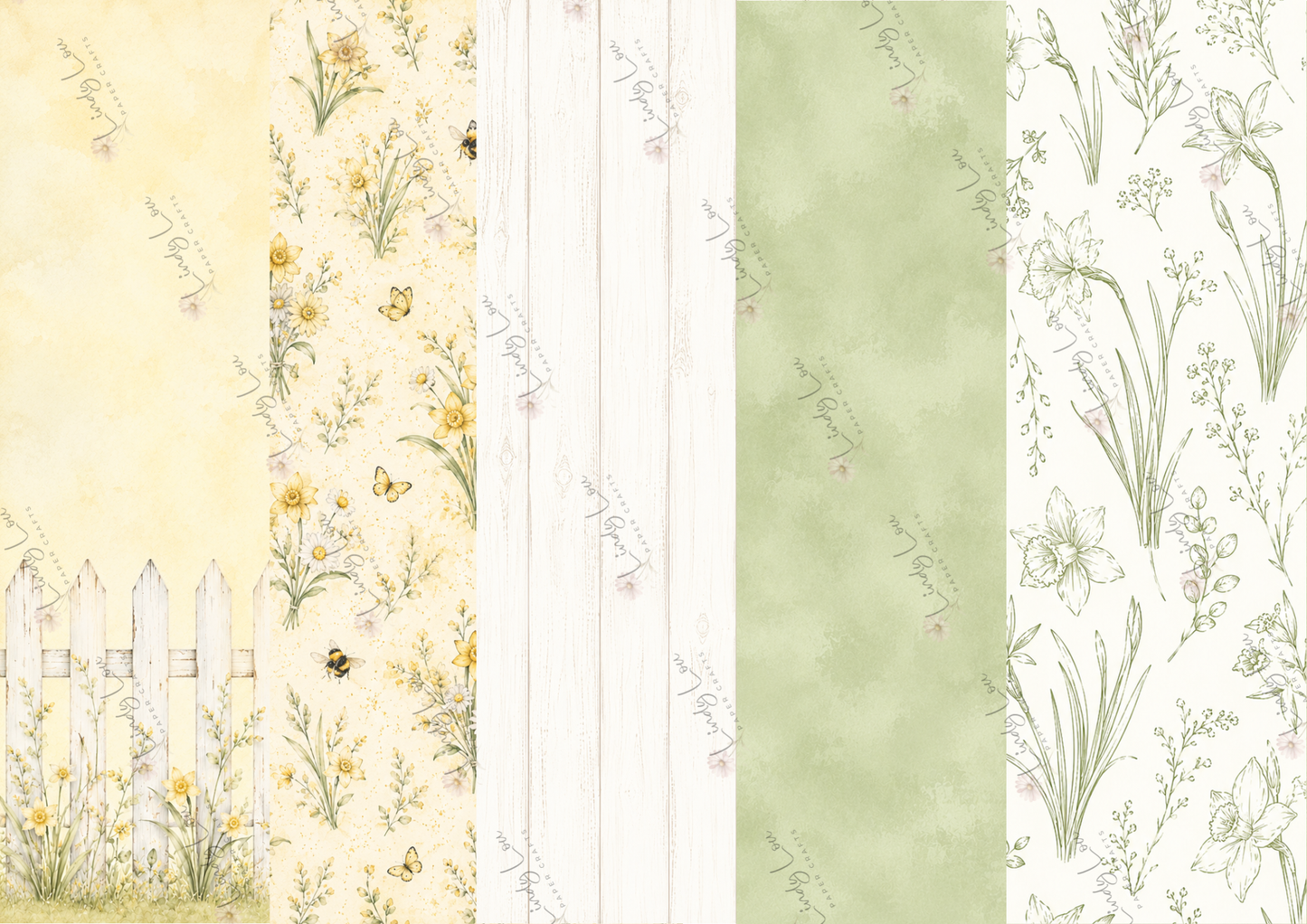 A4 Paper Collection - Mum's Daffodils