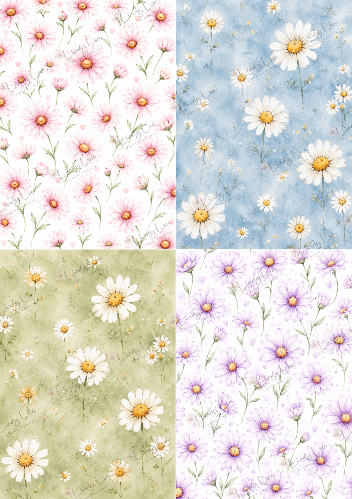 A6 Card Collection - Daisy Girls