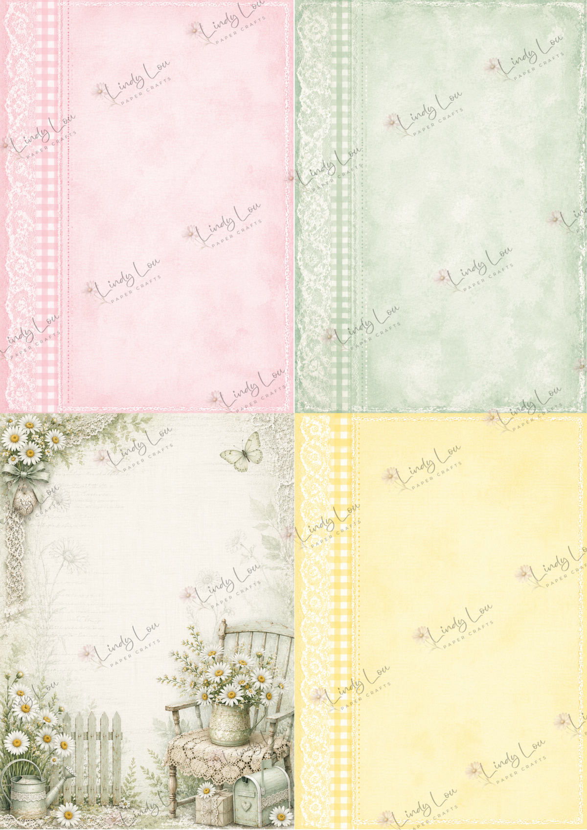 A6 Card Colllection - Daisy Whispers
