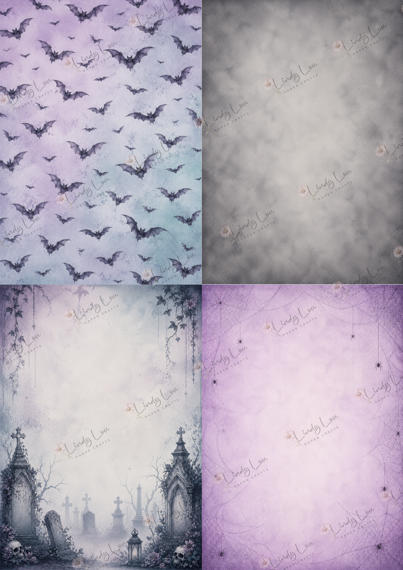 A6 Card Collection - Goth Girl Dreams