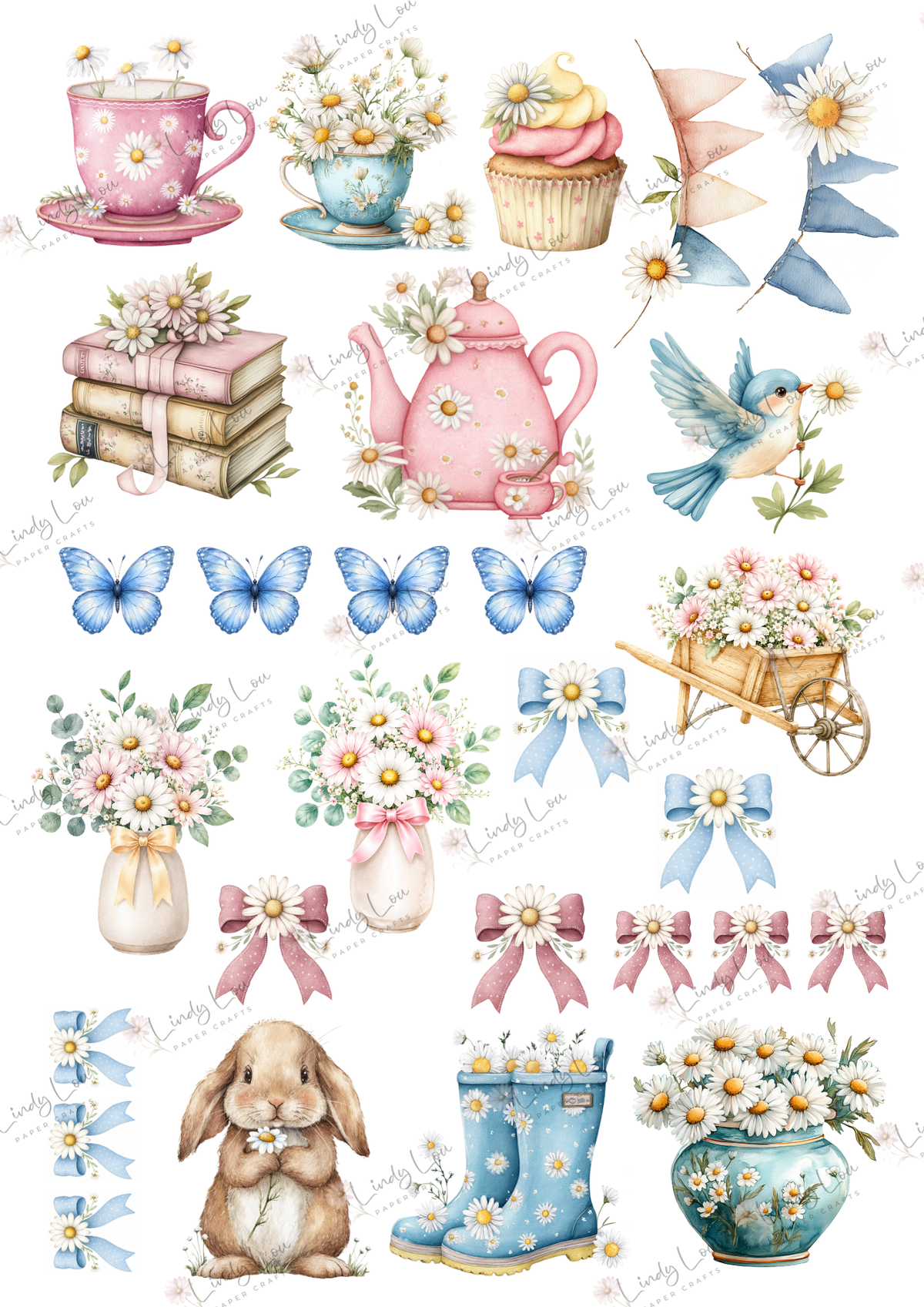 A6 Card Colllection - Daisy Whispers