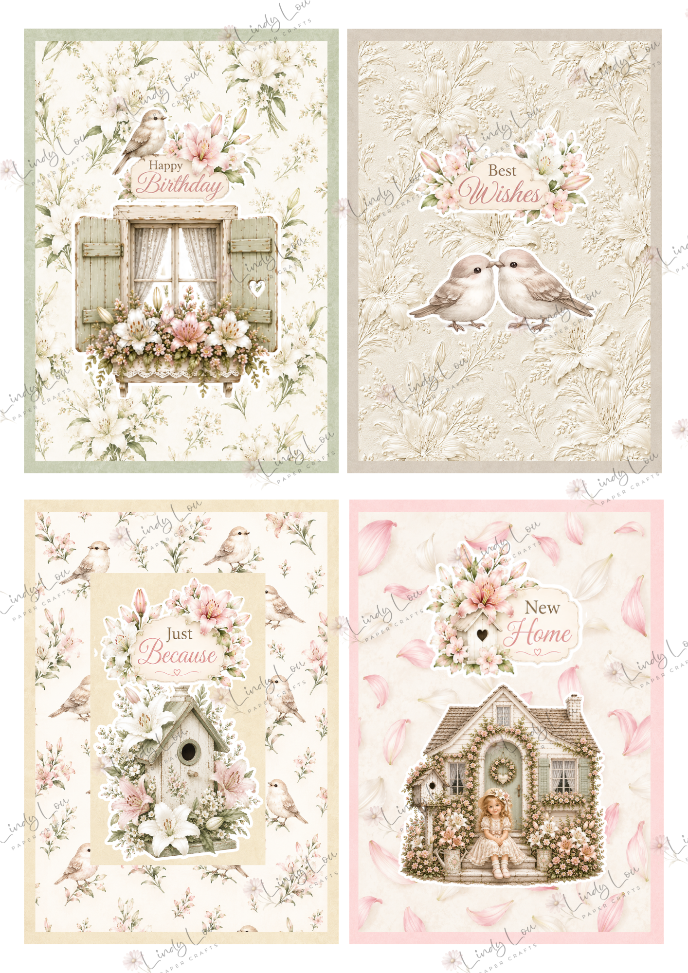 A6 Card Collection - Lily's Cottage