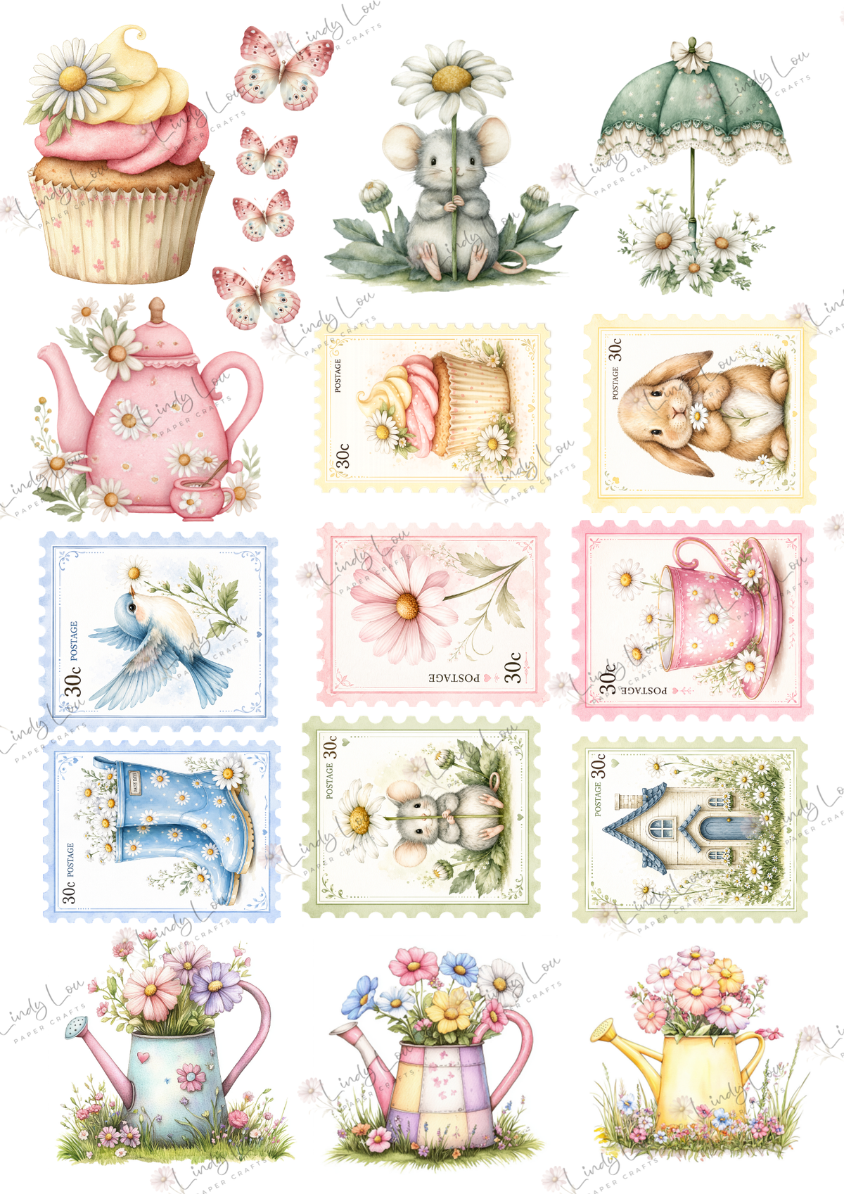 A6 Card Colllection - Daisy Whispers