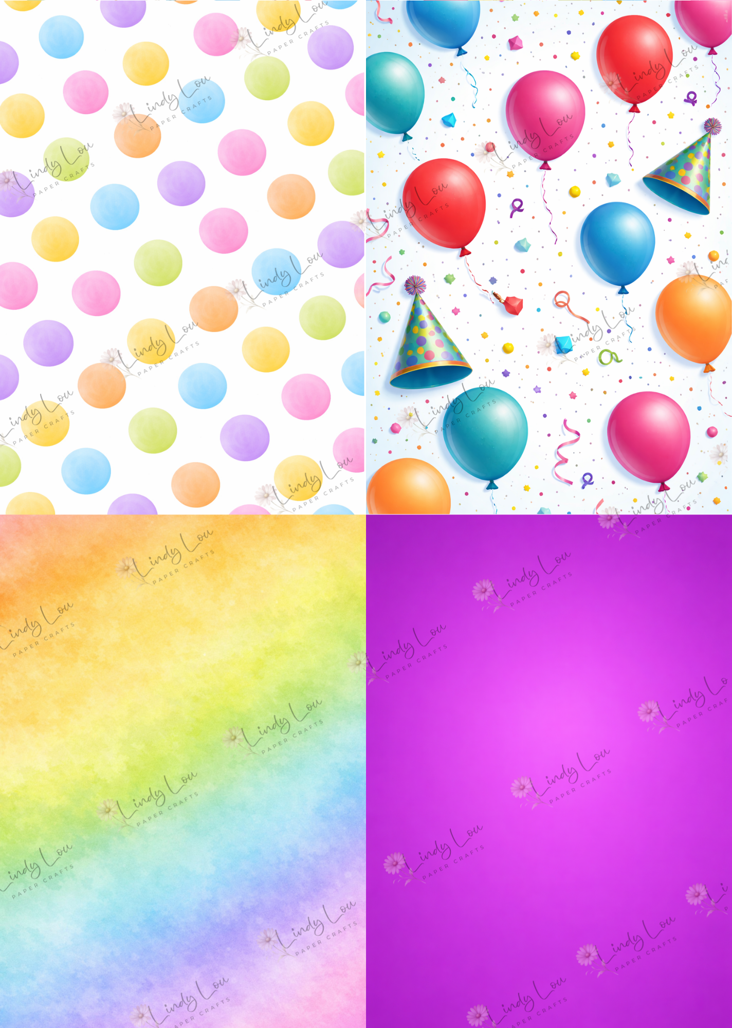 A6 Card Kit - Birthday Giggles