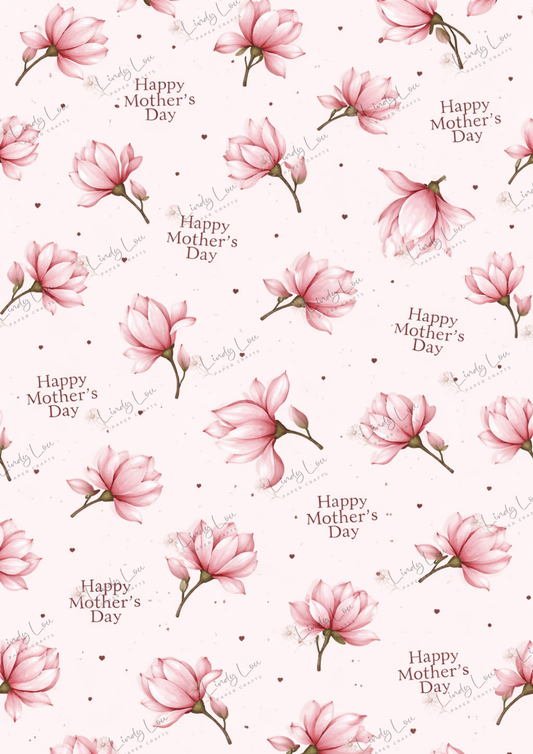 A4 Single Sheet - Mother's Day - Magnolia Mother's Wishes
