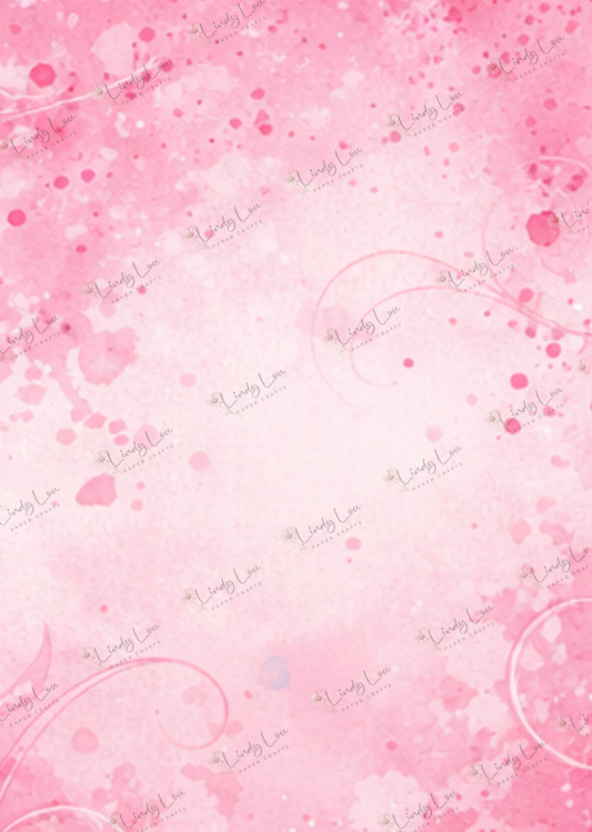 A4 Single Sheet - Absolutely Fabulous - Pink Perfection