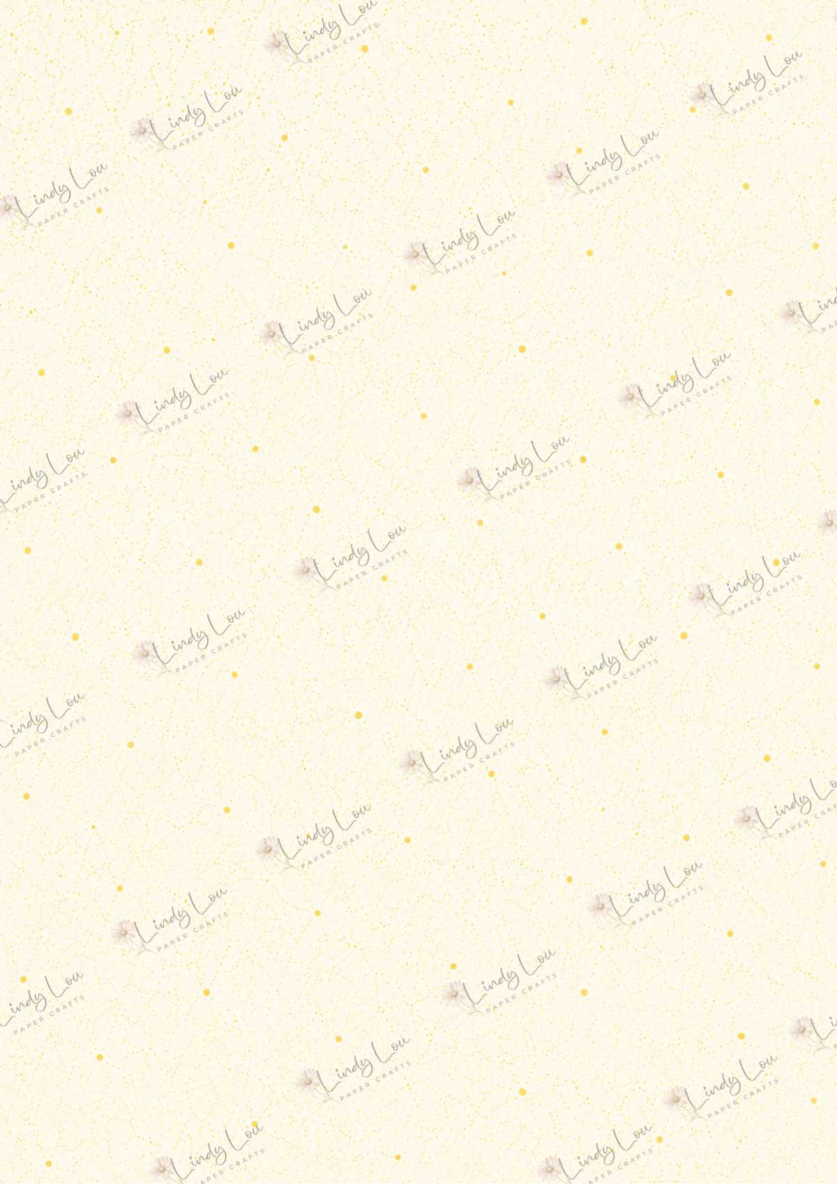 A4 Paper Pack - a Little bit of Pretty - Yellow