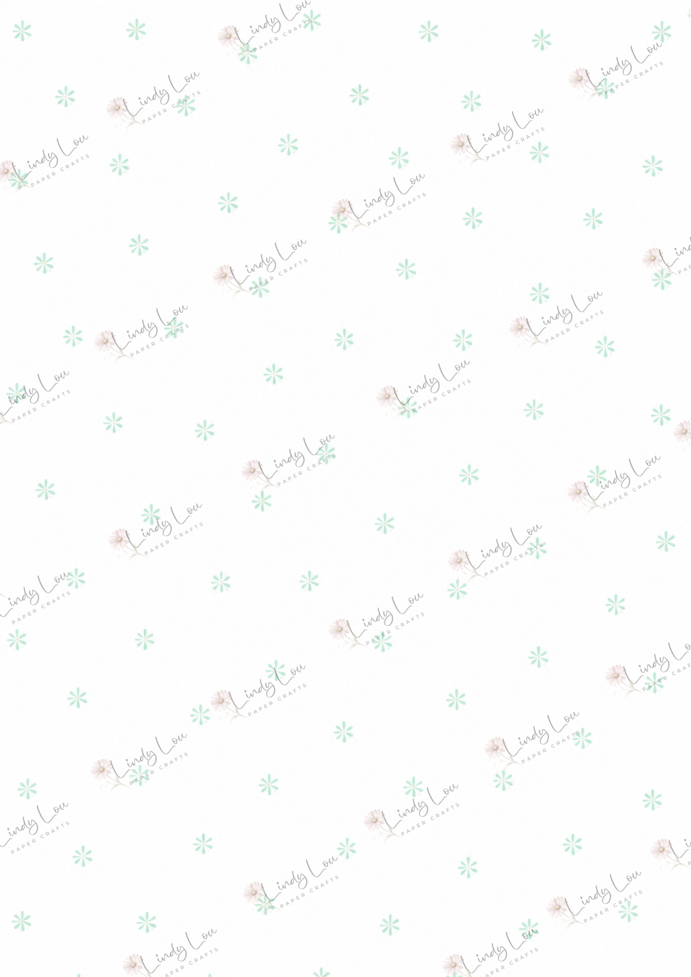 A4 Paper Essentials - Sweet Pea