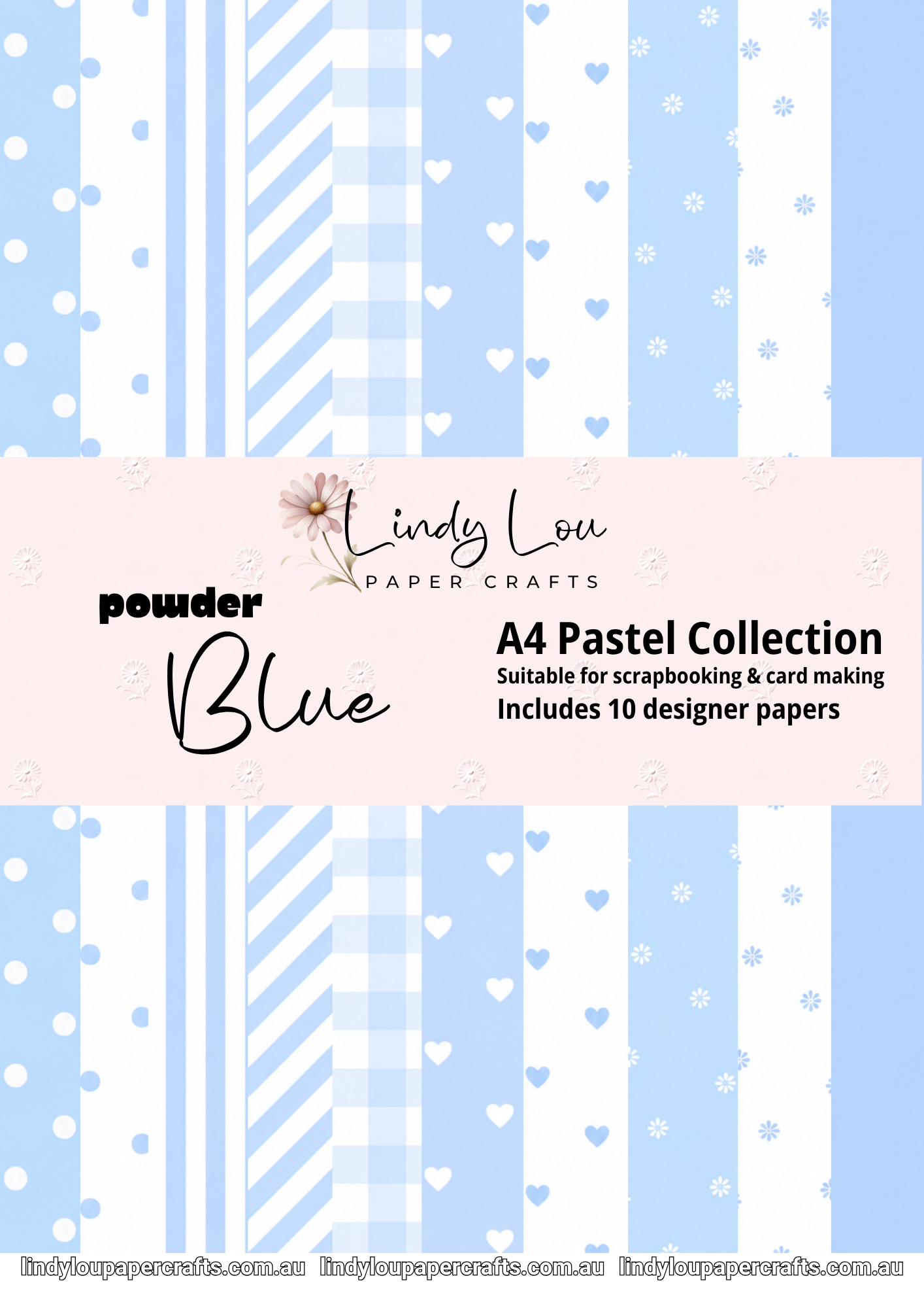 A4 Paper Essentials - Powder Blue