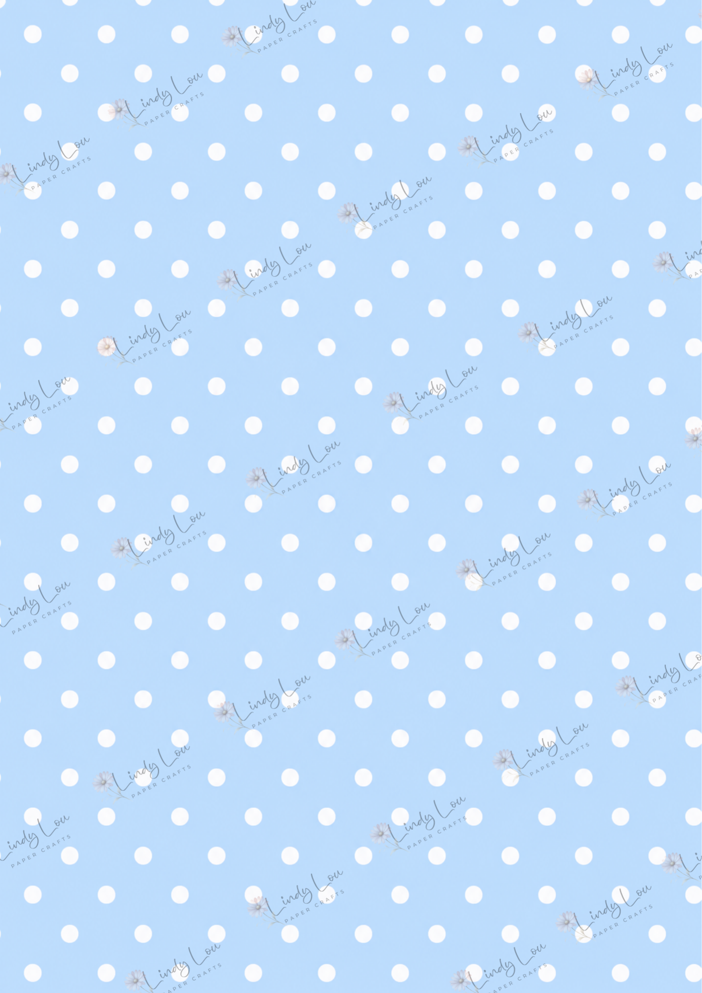 A4 Paper Essentials - Powder Blue