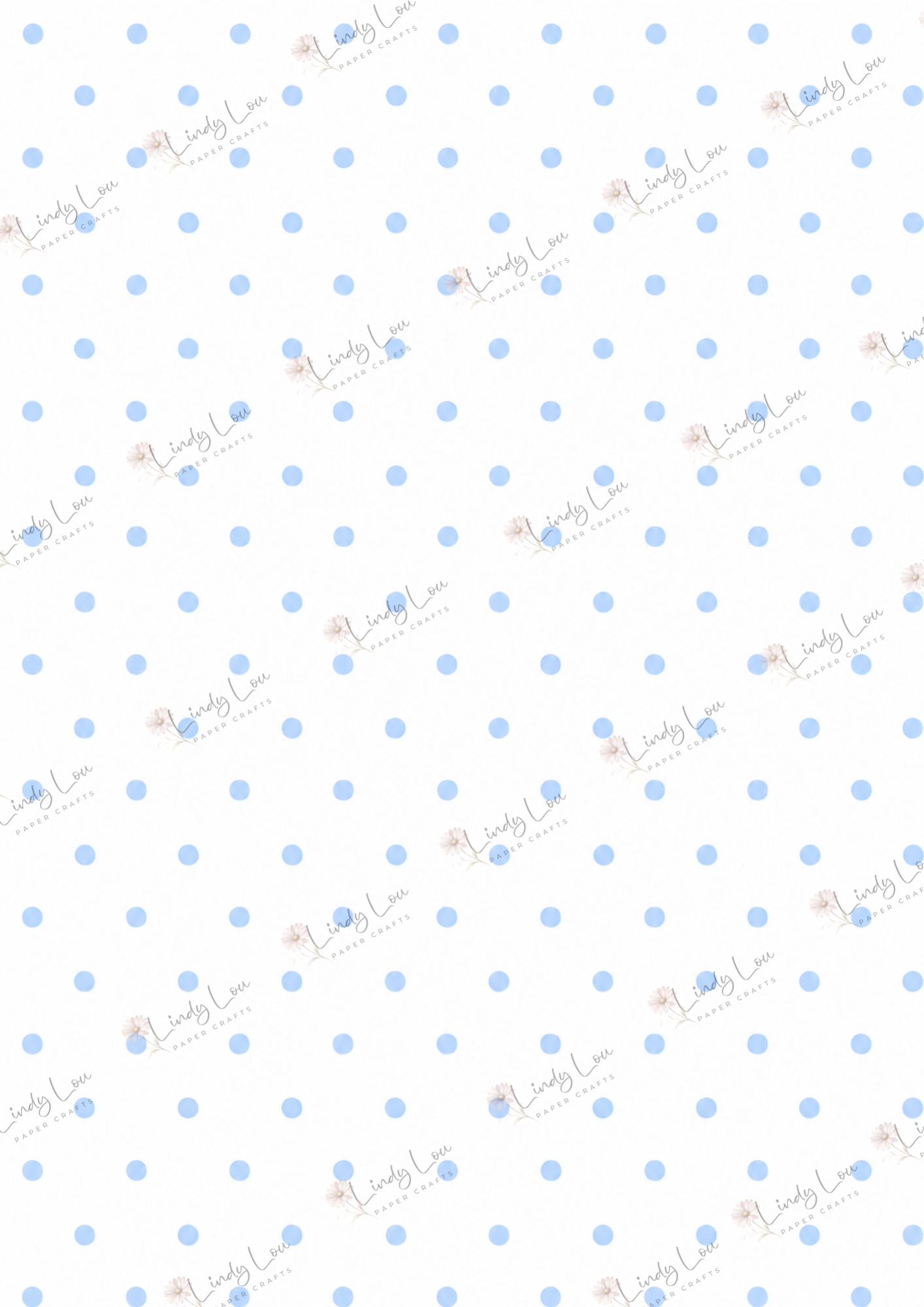 A4 Paper Essentials - Powder Blue