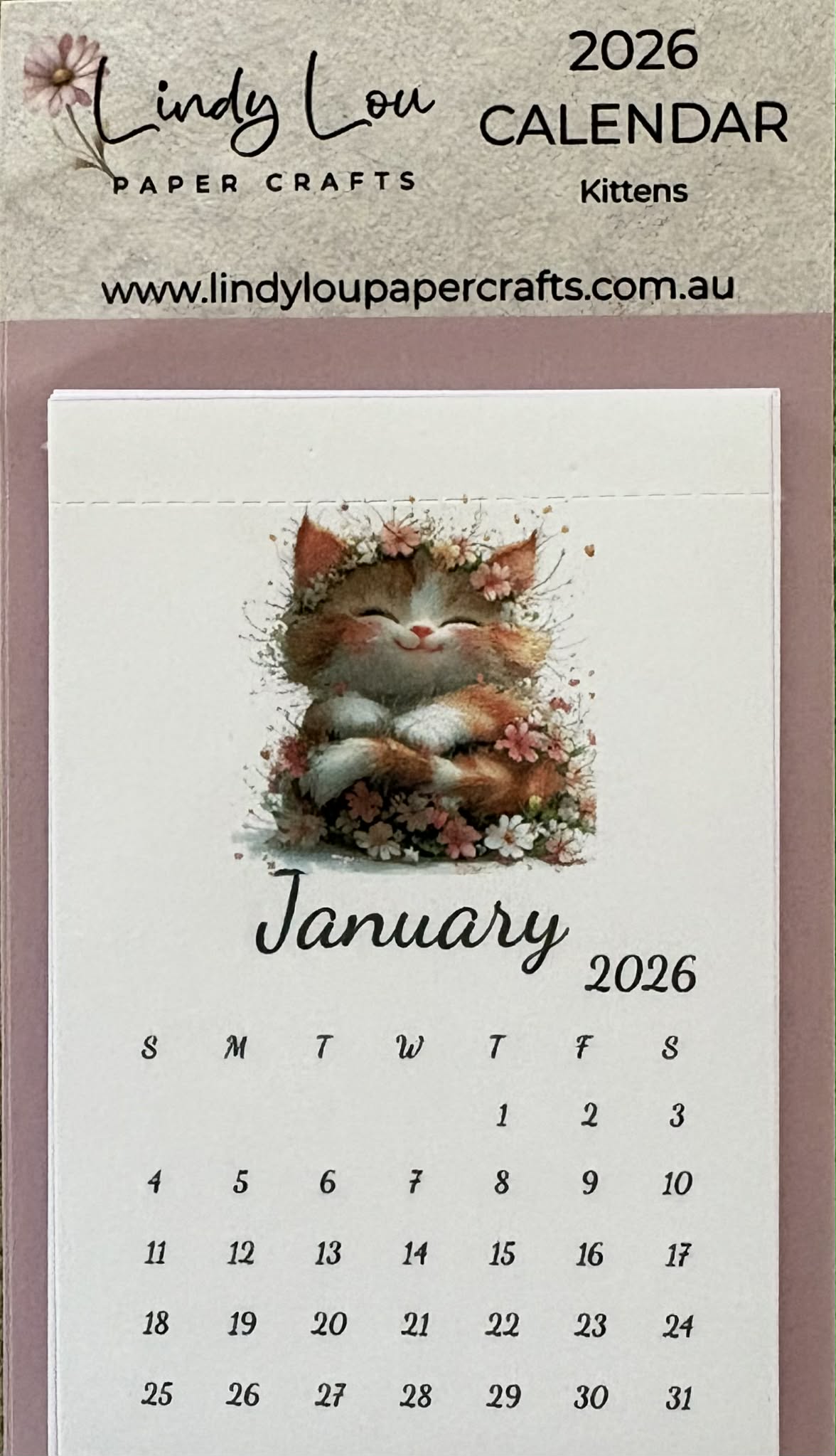 Calendars 2026 Kittens
