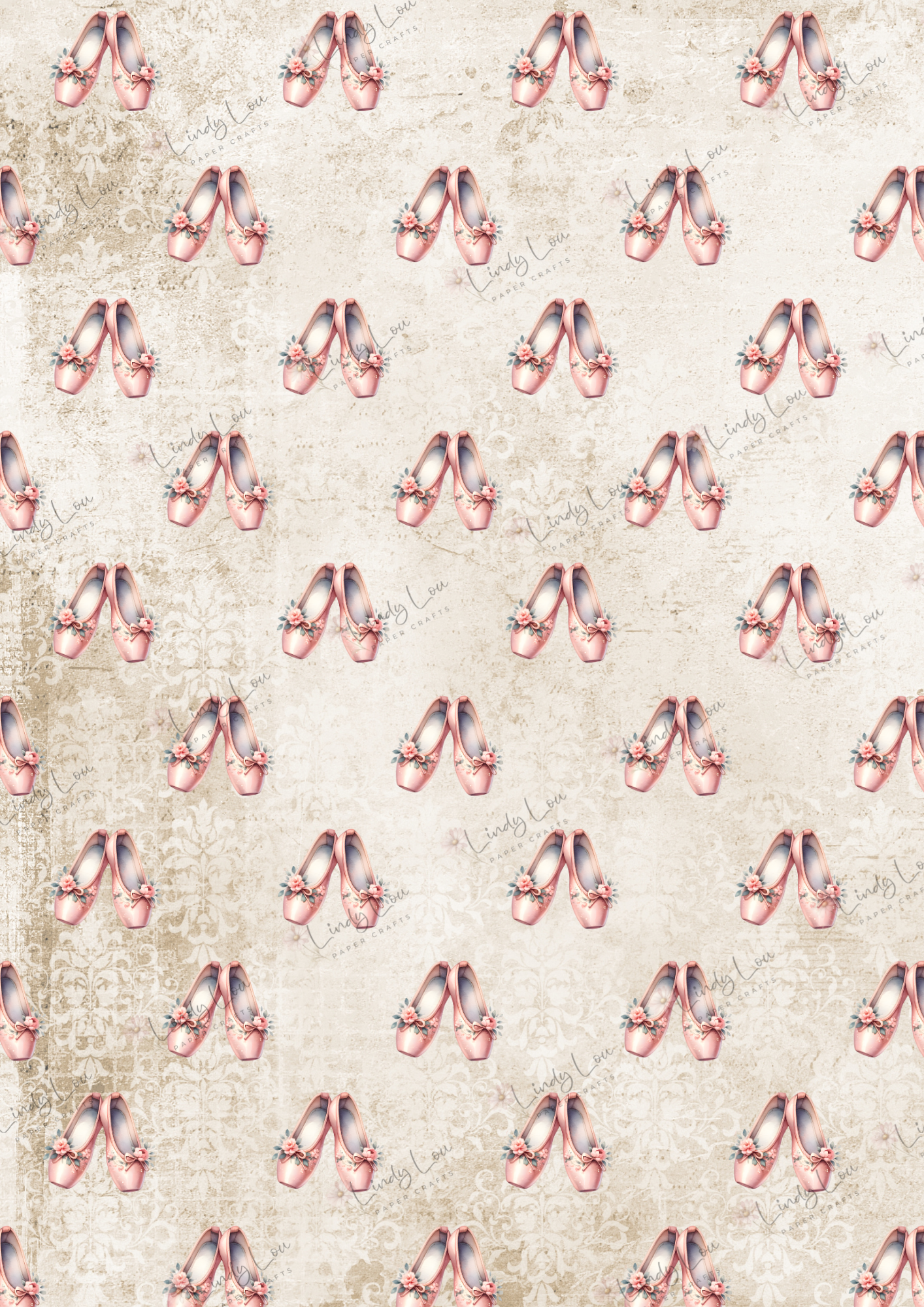 A4 Single Sheet - Tiny Dancer - Steps of Grace