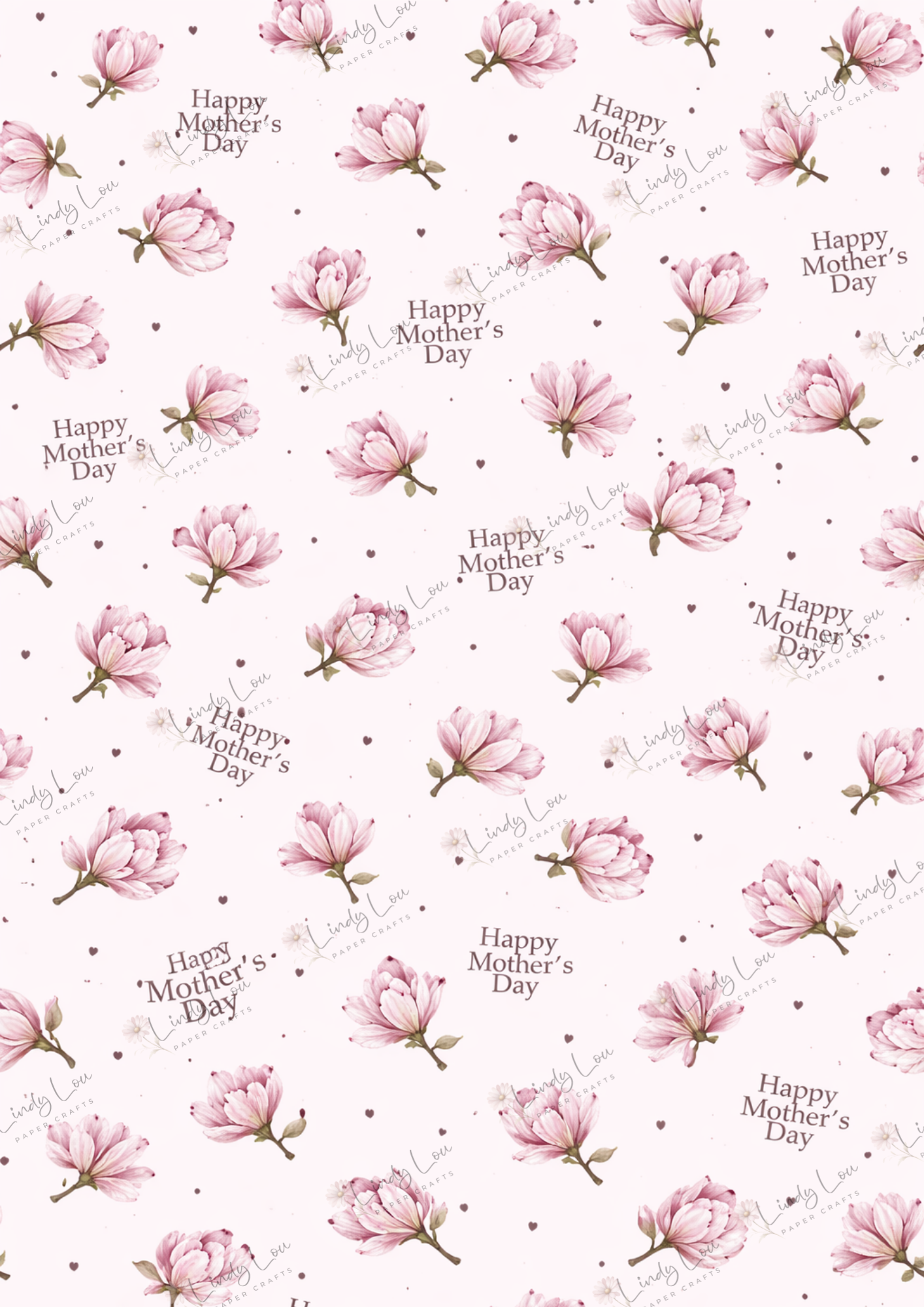 A4 Single Sheet - Mother's Day - Mother's Day Scatter