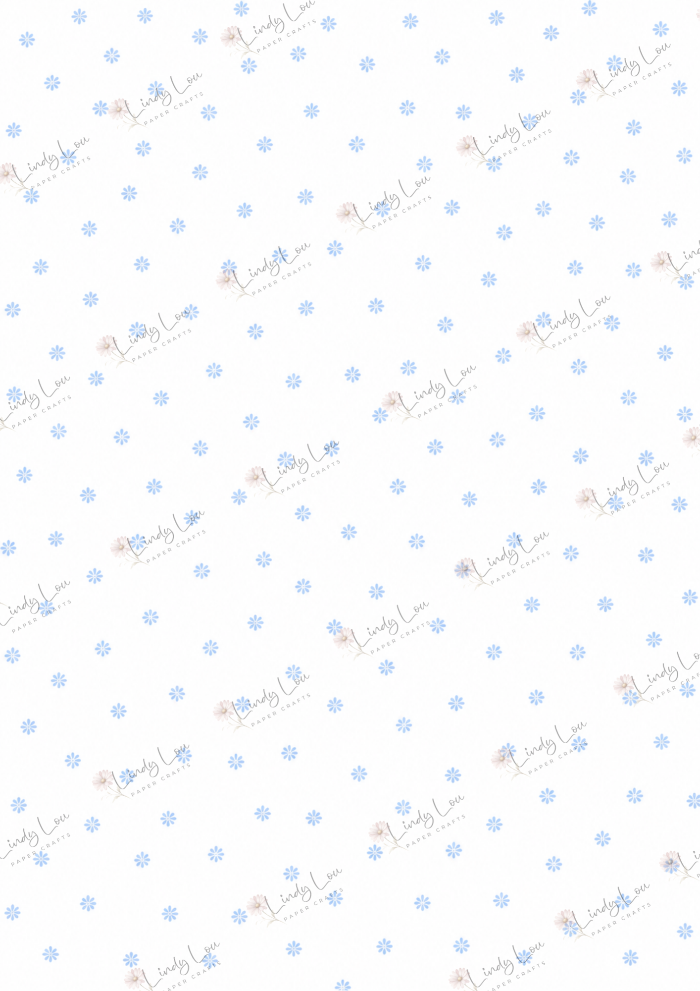 A4 Paper Essentials - Powder Blue