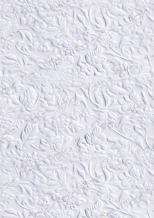 A4 Single Sheet - Tied with a Kiss -  Petal Impressions