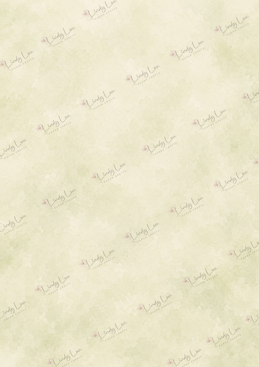 A4 Single Sheet - Baby Boy - Gentle Meadow
