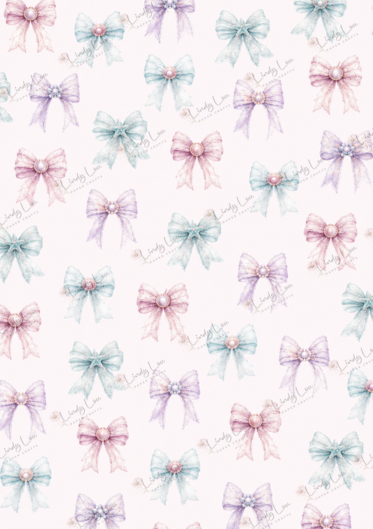 A4 Single Sheet - Bonnet Bay Parade - Pearl Ribbon Parade
