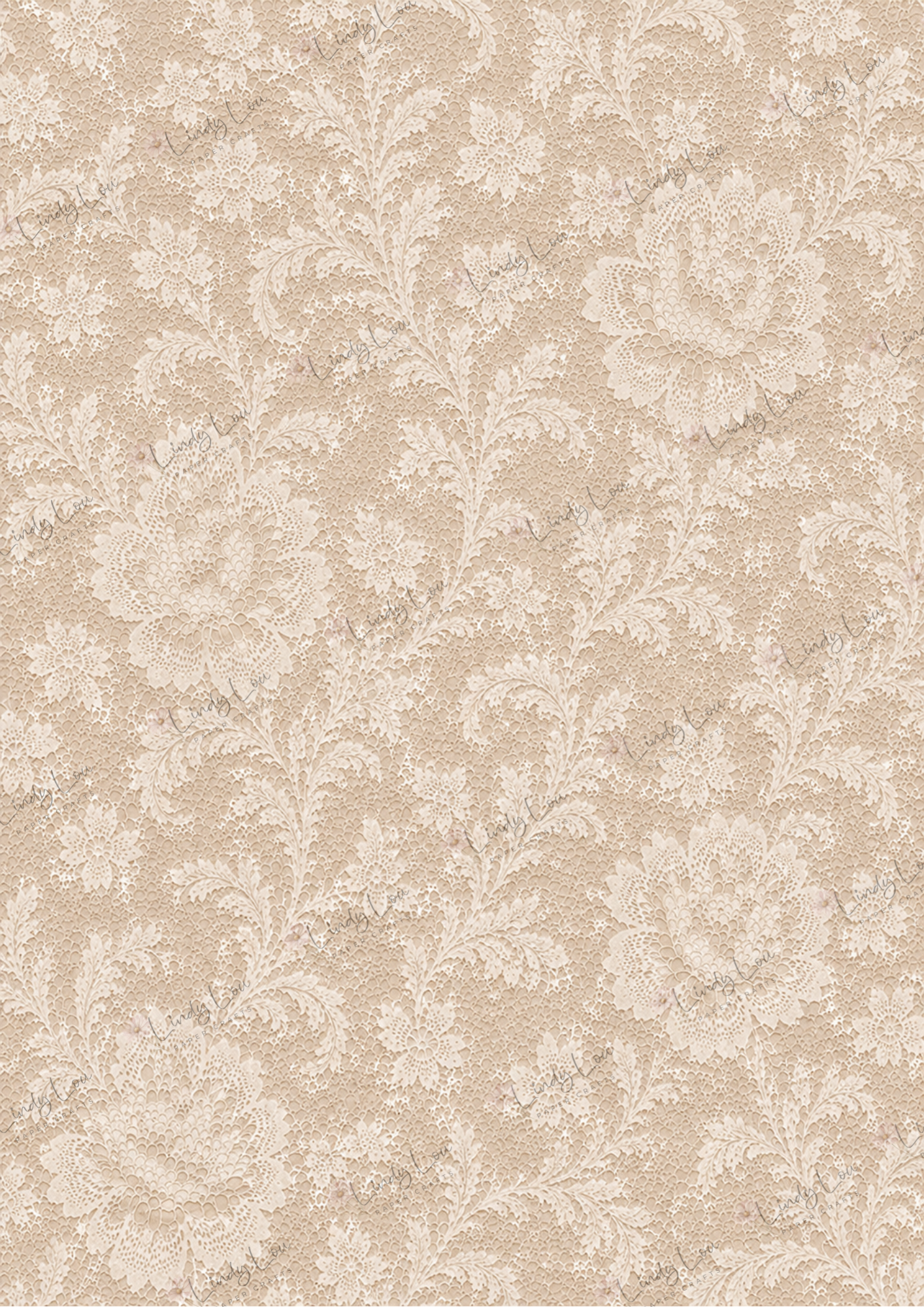 A4 Paper Collection - Elegant Lace
