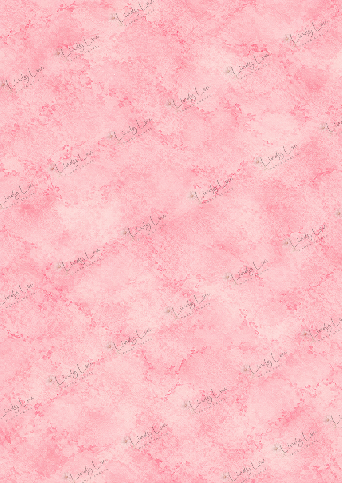 A4 Single Sheet - Native Whispers - Gum Blossom Blush