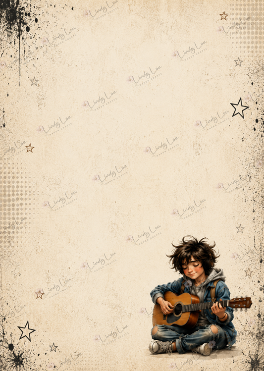 A4 Single Sheet - Teen Trailblazer - Music in my Soul
