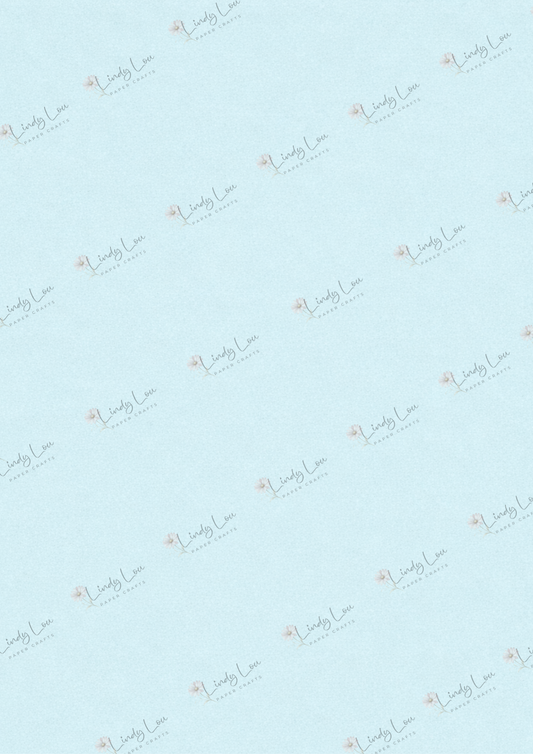 A4 Single Sheet - Softly Spoken -  Ocean Hush