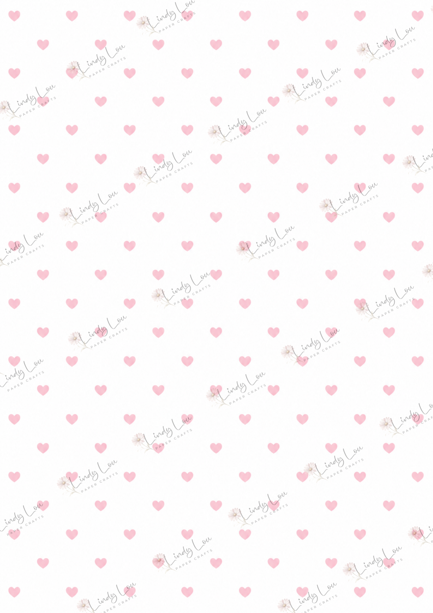 A4 Paper Essentials  - Pretty In Pink