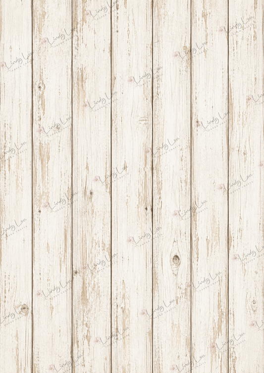 A4 Single Sheet - Giddy up Cowboy - Fence Cream