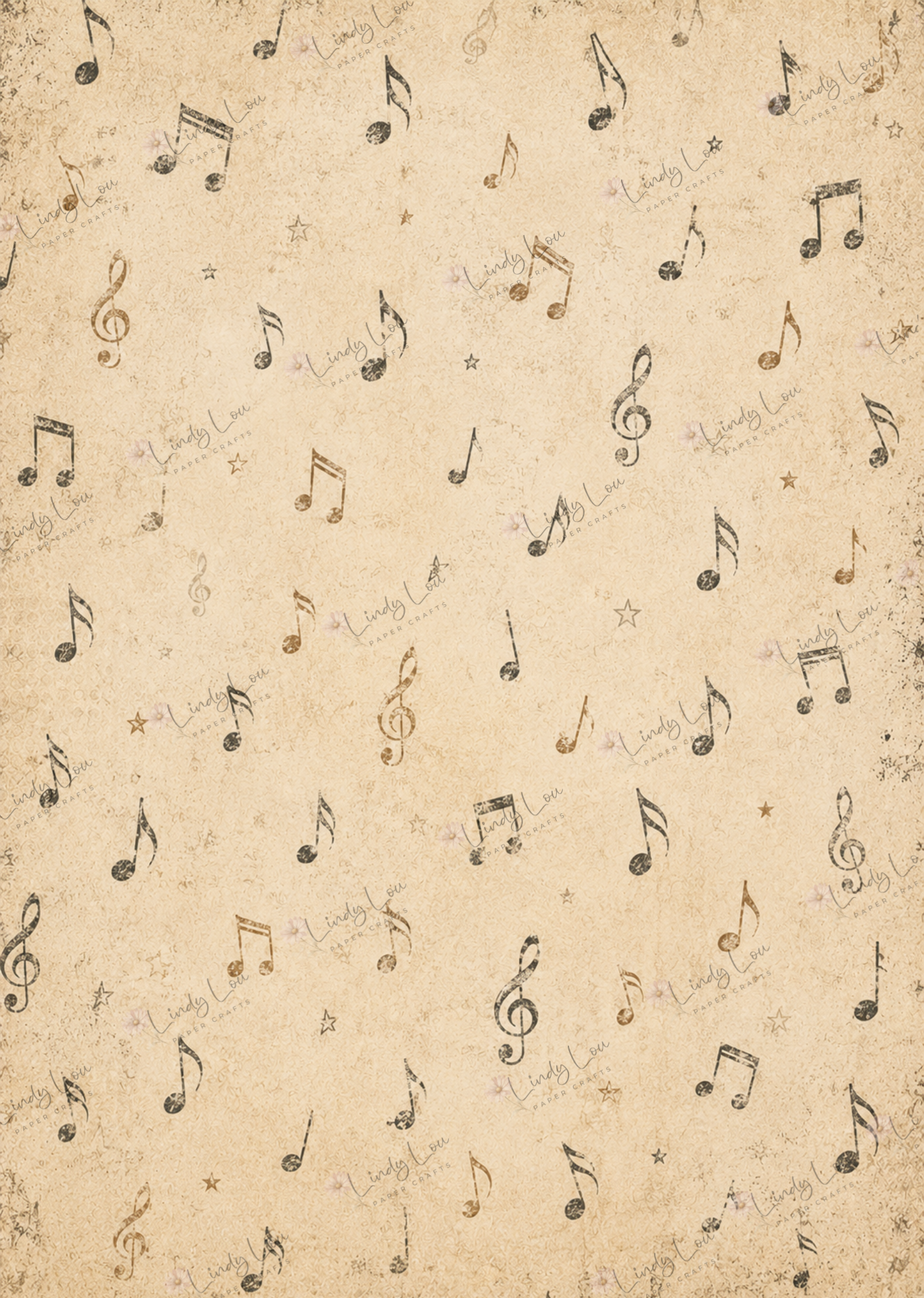 A4 Single Sheet - Teen Trailblazer - Music Notes